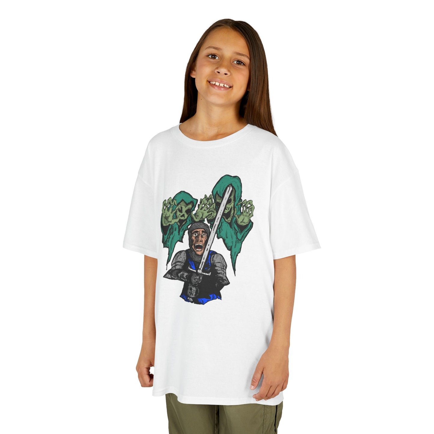 Knight Fright - Kids Knight Graphic Tee - Adventure Awaits!
