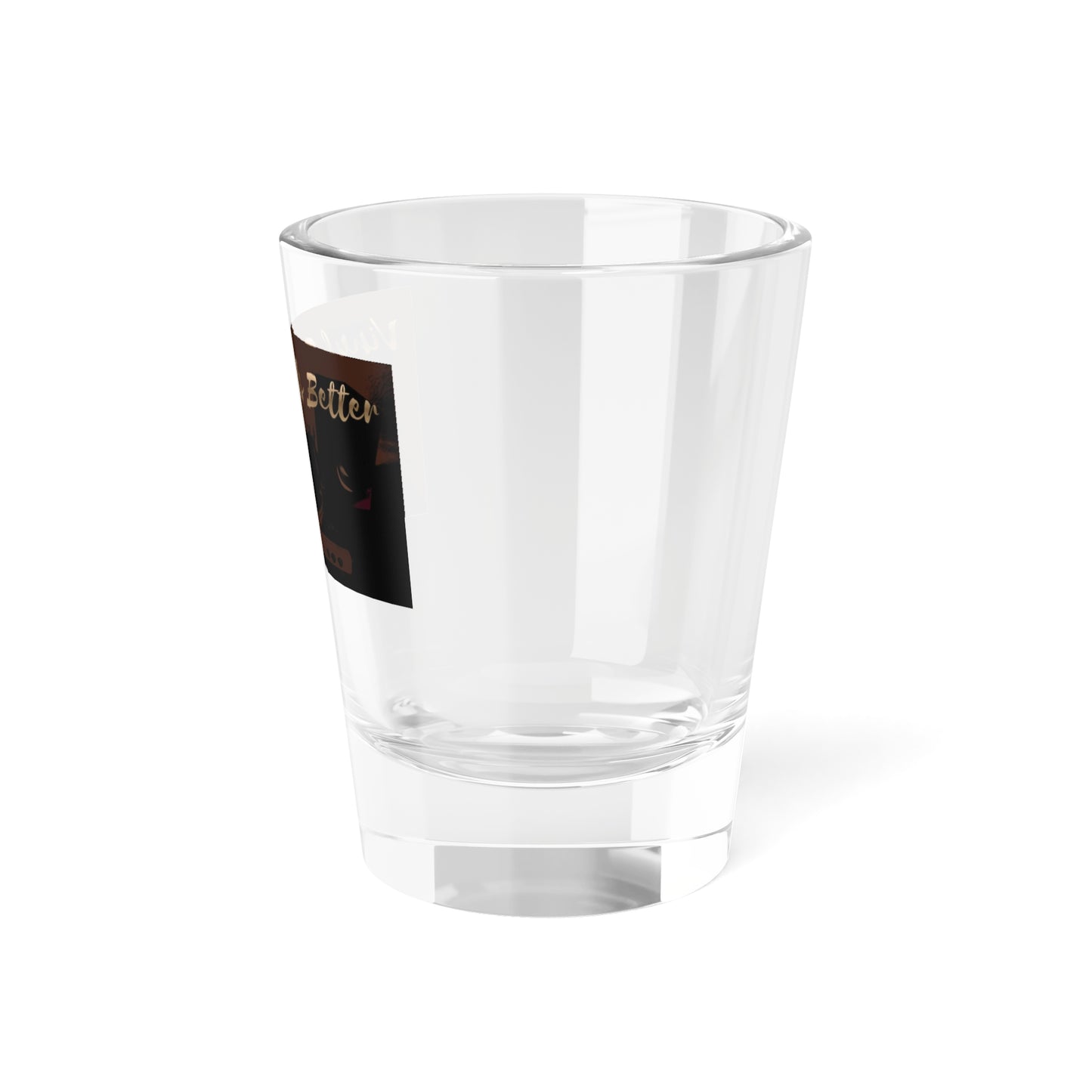 Vinyl Sounds Better Shot Glass — Retro Turntable 1.5oz Shooter