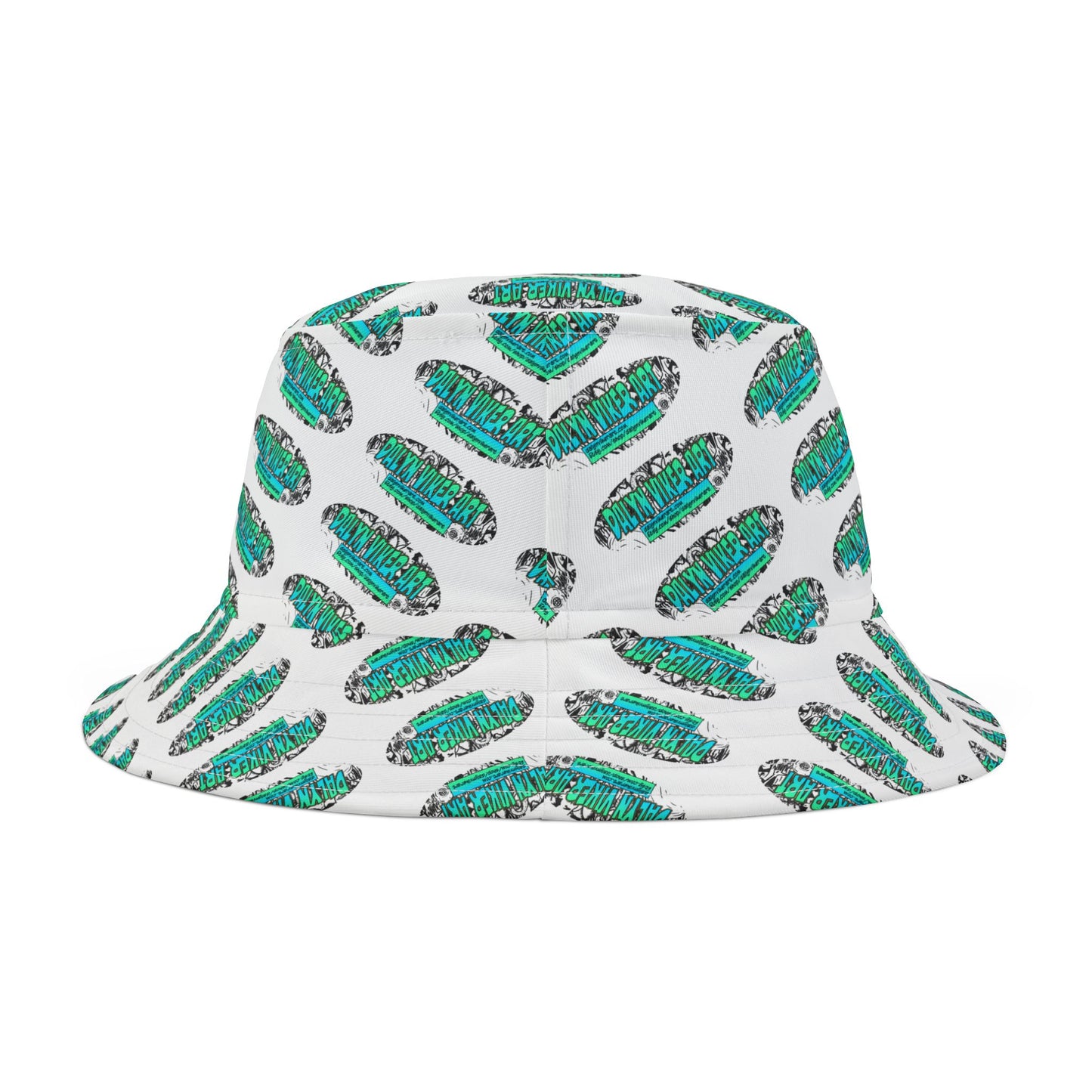 DALYN VIKER ART Trendy Graphic Bucket Hat - Perfect for Summer Style