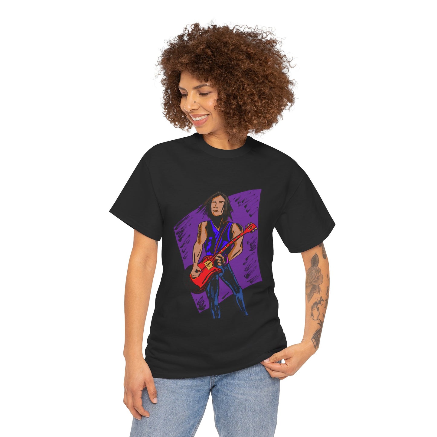 Rockstar Graphic Tee, Music Lover Shirt, Unisex Cotton T-Shirt, Gift for Musicians, Festival Outfit