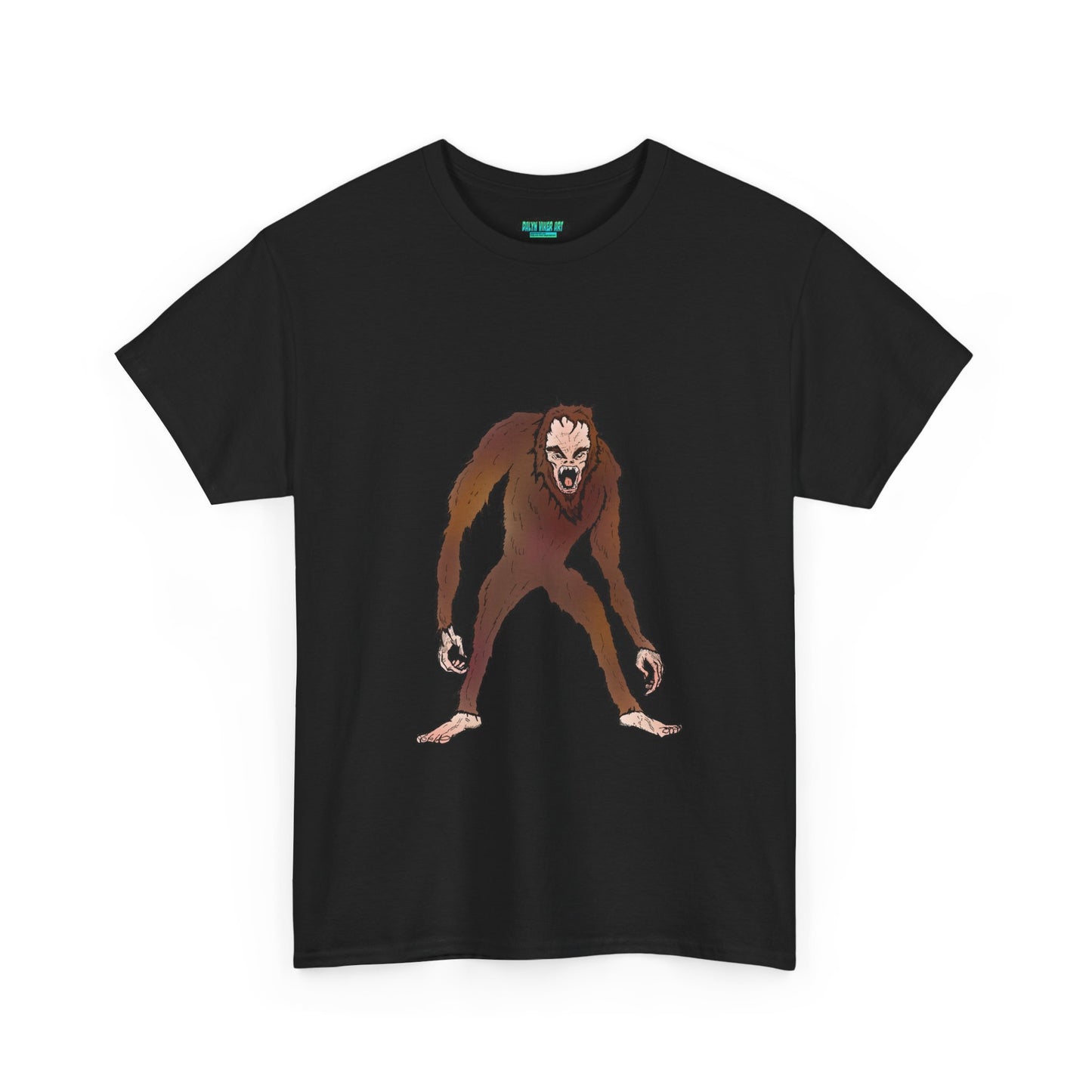 Bigfoot Sketch T‑Shirt — Retro Sasquatch Graphic Tee