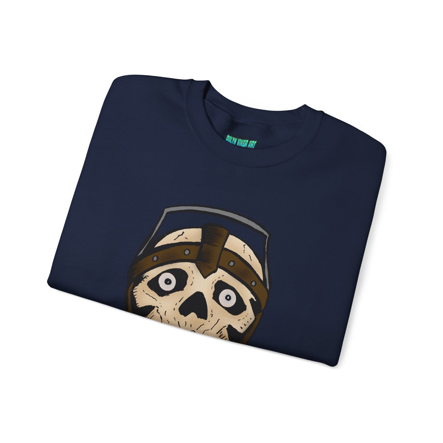 Screaming Skull Graphic Crewneck Sweatshirt - Unisex Heavy Blend