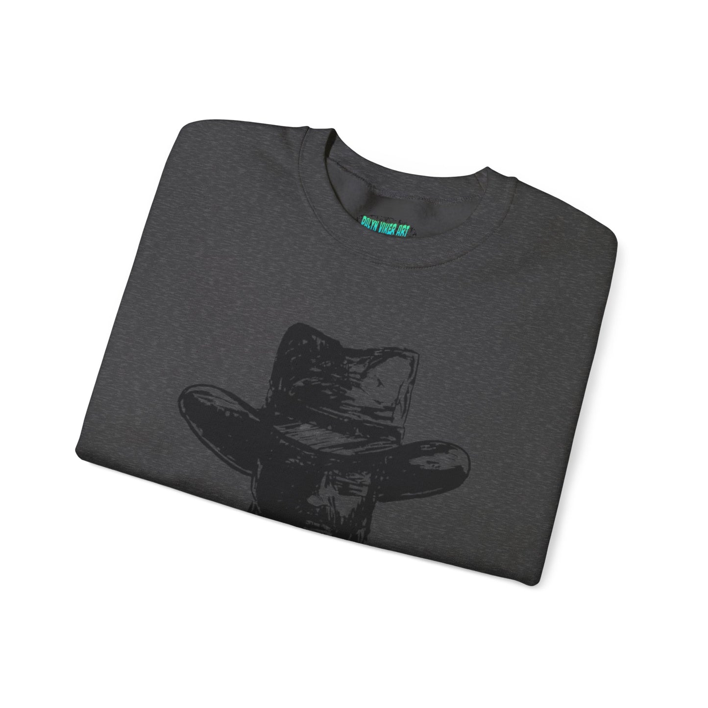 Cowboy Graphic Crewneck Sweatshirt