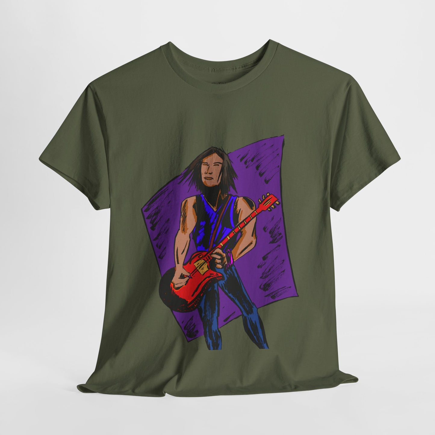 Rockstar Graphic Tee, Music Lover Shirt, Unisex Cotton T-Shirt, Gift for Musicians, Festival Outfit