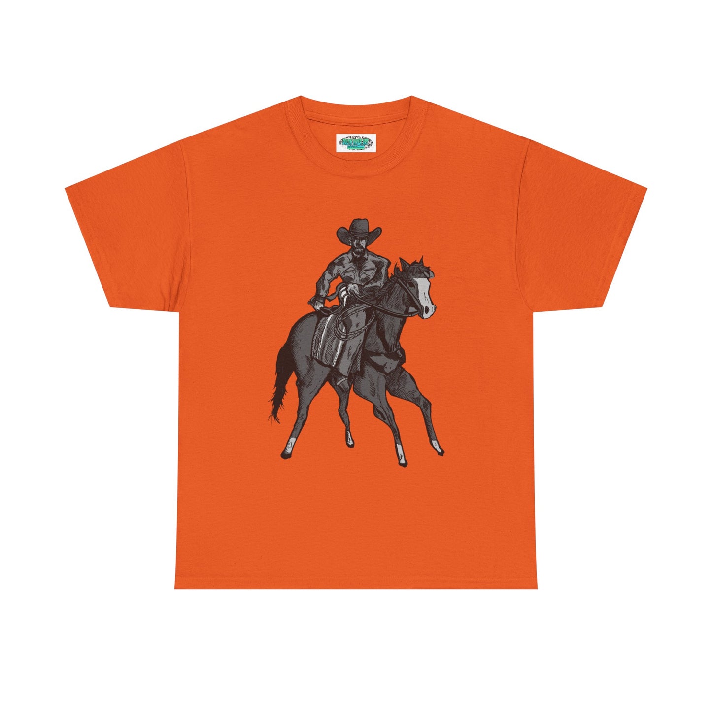Cowboy on Horseback T‑Shirt — Vintage Western Rodeo Tee