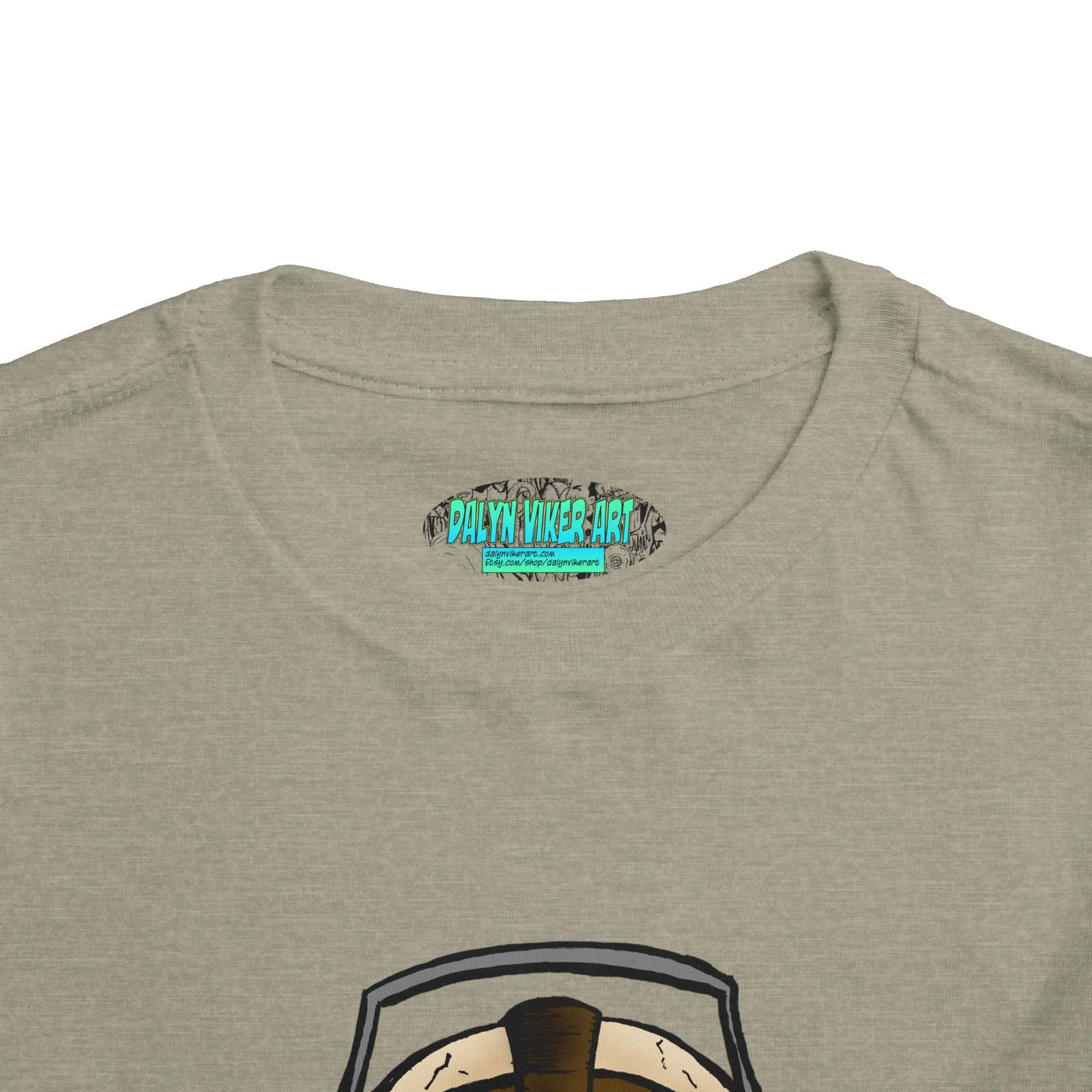 Toddler Tee — Playful Screaming Skull Graphic Kids' Shirt