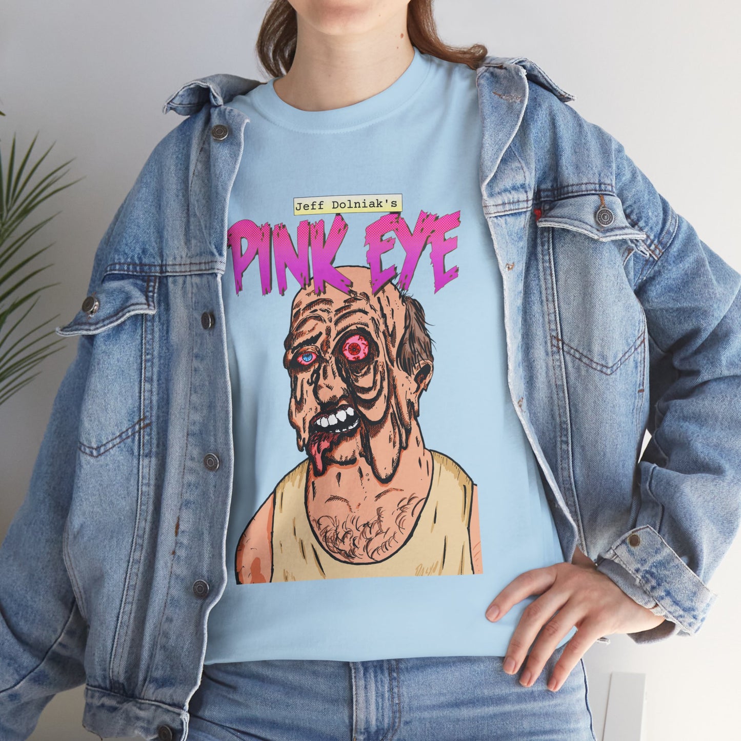 Pink Eye - Body Horror Illustration T-Shirt