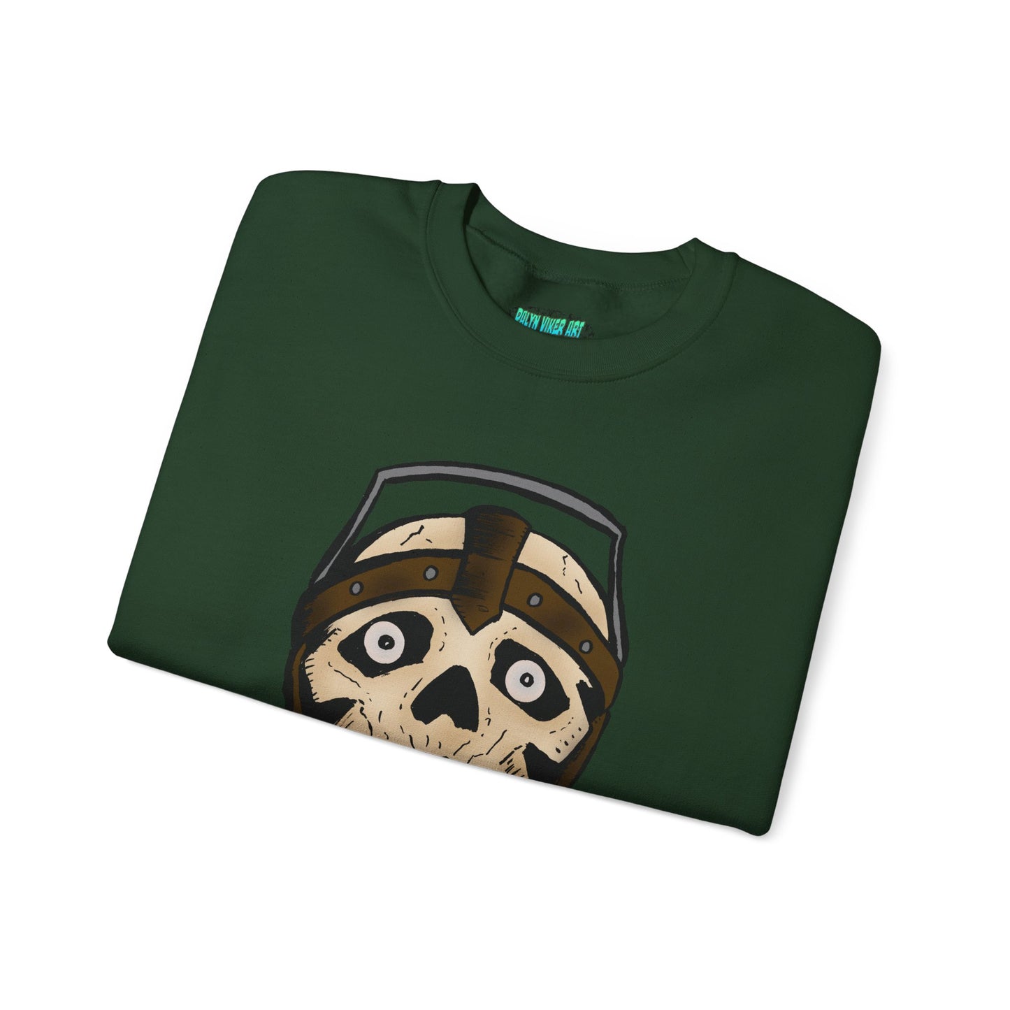 Screaming Skull Graphic Crewneck Sweatshirt - Unisex Heavy Blend™