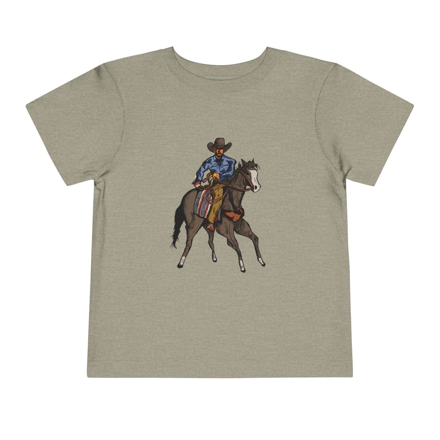 Cowboy on Horse Toddler Tee