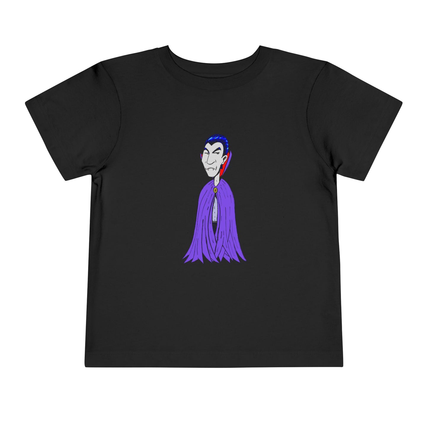 Toddler Tee — Cute Cartoon Vampire Graphic Shirt for Kids