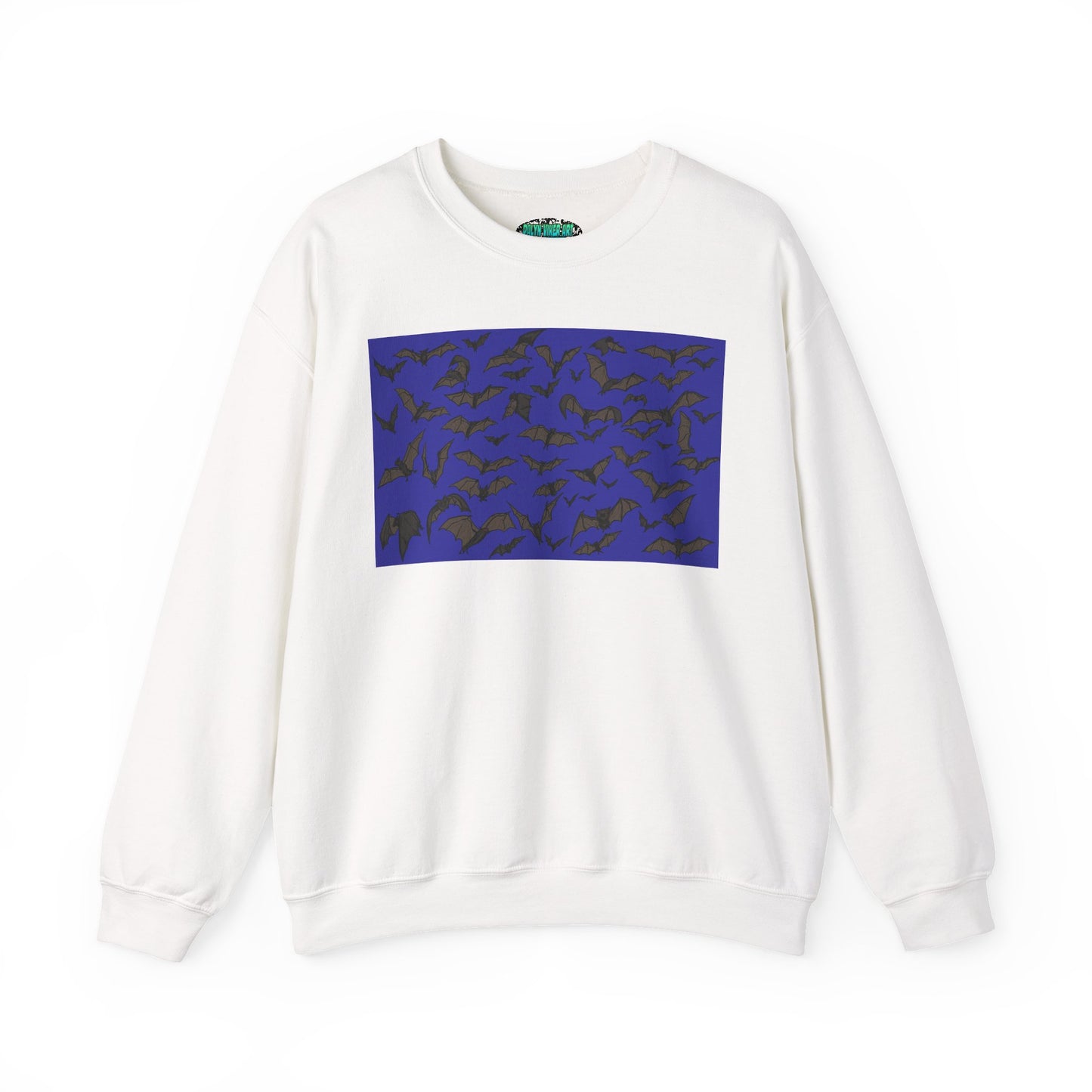 Stylish Bats Unisex Crewneck Sweatshirt with Abstract Design