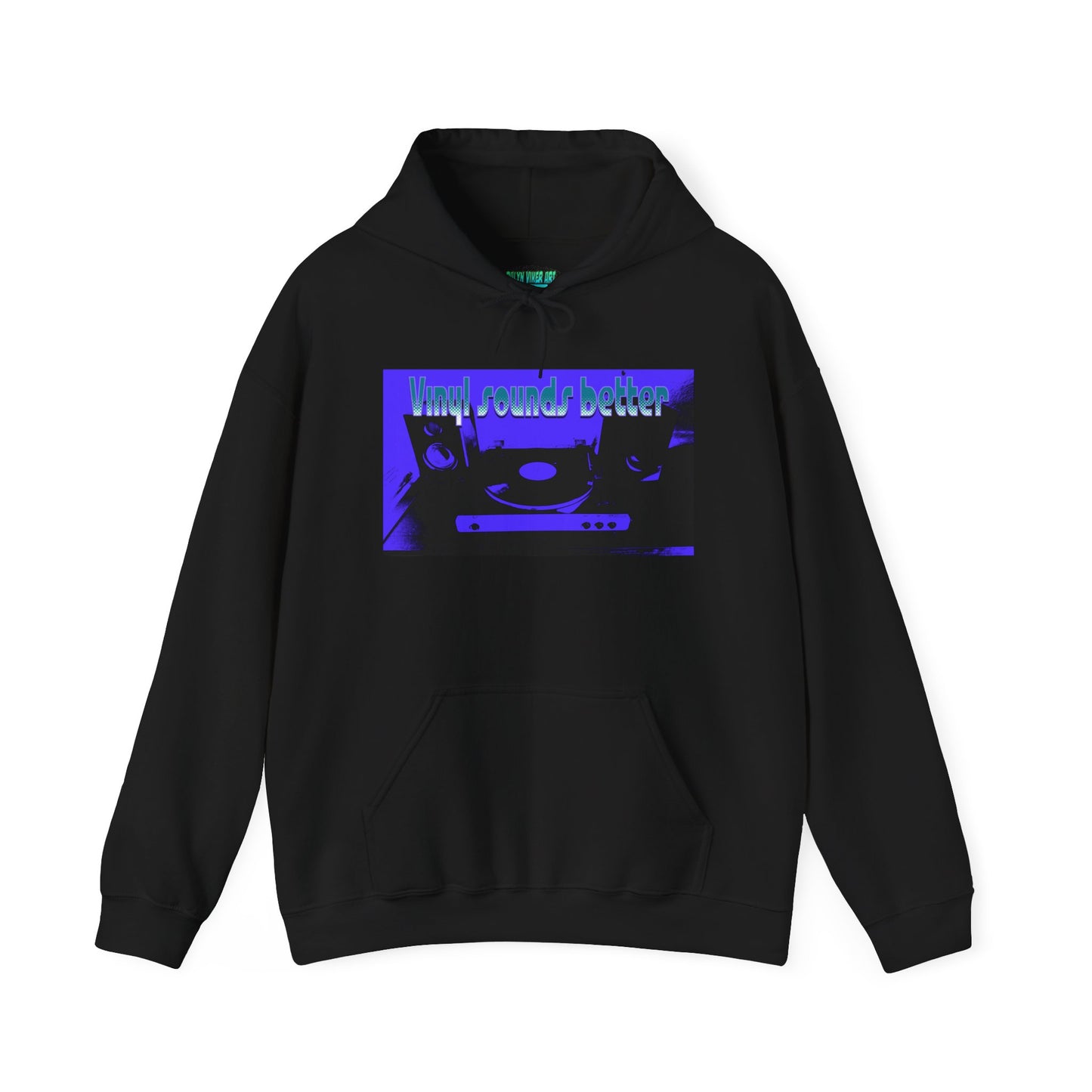 Vinyl Sounds Better Hoodie, Perfect for Music Lovers, Gift for DJs, Casual Wear, Comfortable Sweatshirt, Trendy Music Apparel