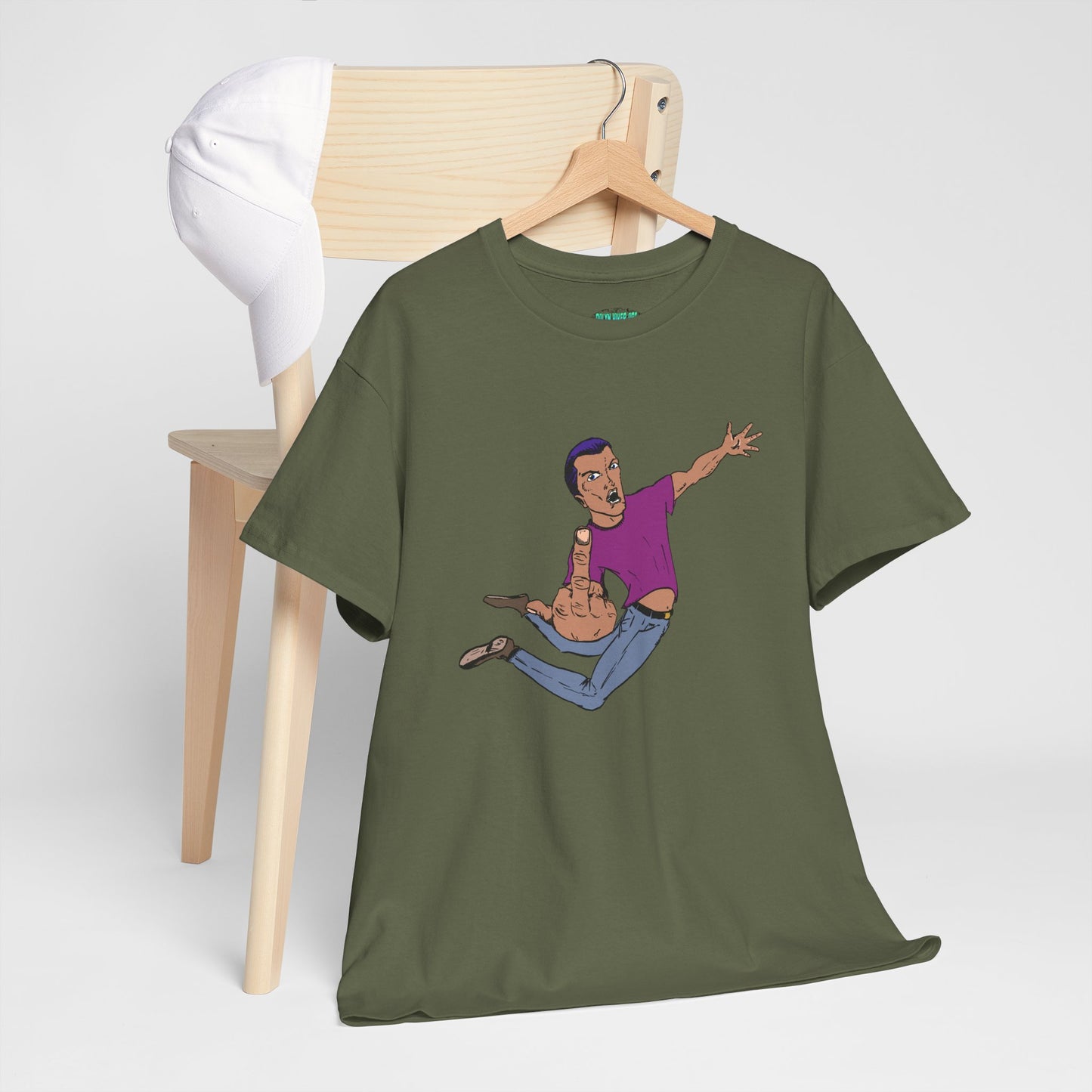 Giving a Flying F... Whimsical Graphic Tee for Creative Souls, Casual Wear, Unique Gift, Fun Statement Tee, Trendy Apparel