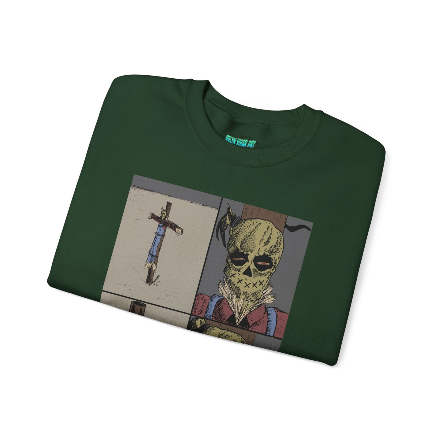 Scarecrow Graphic Crewneck Sweatshirt