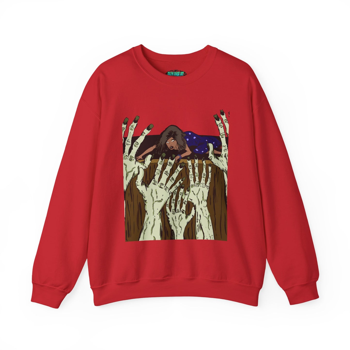 Haunting Hands Crewneck Sweatshirt - Unisex Heavy Blend™