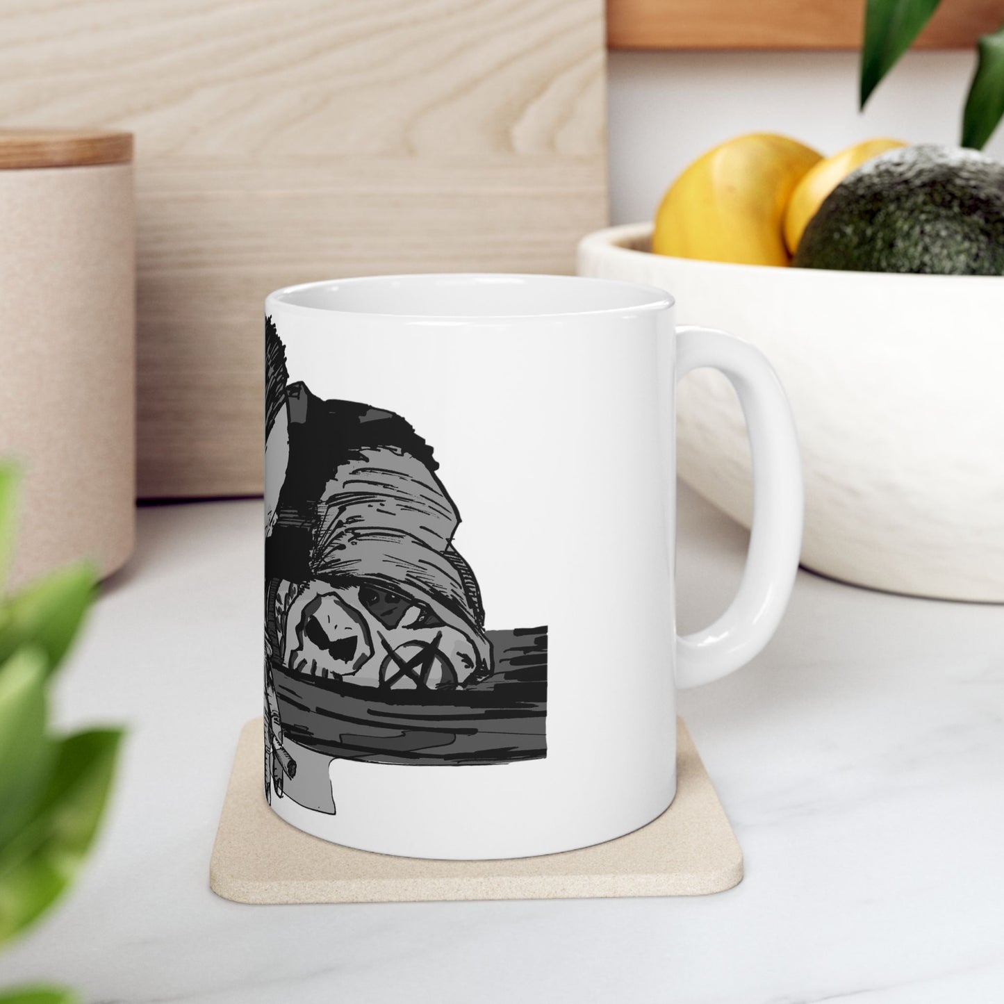 Punk and Done Ceramic Mug - 11oz