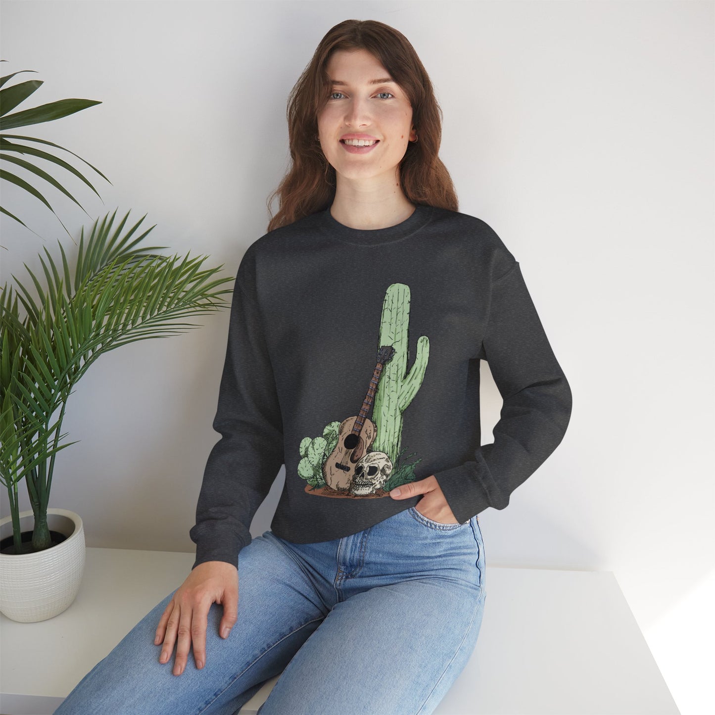 Cactus & Guitar Sweatshirt