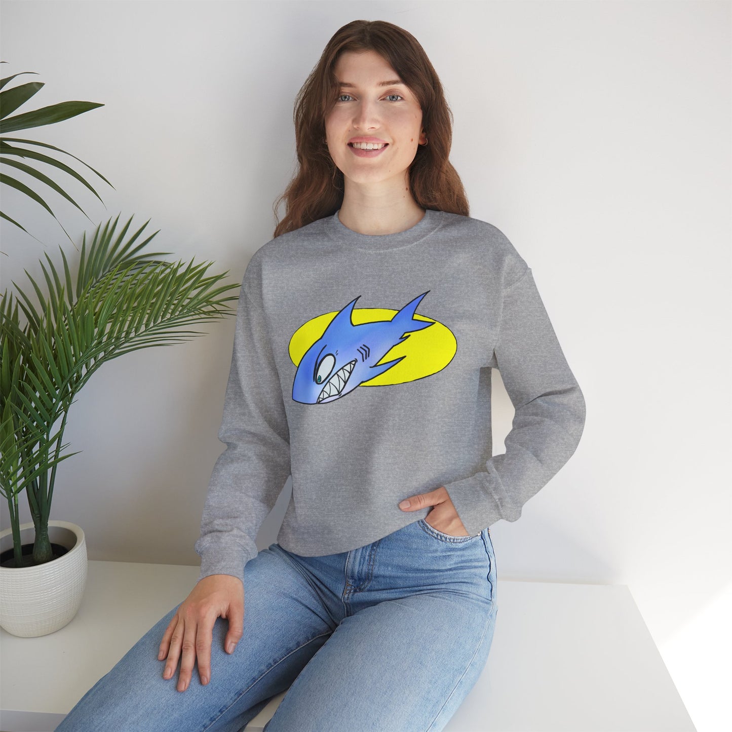 Shark Graphic Unisex Sweatshirt