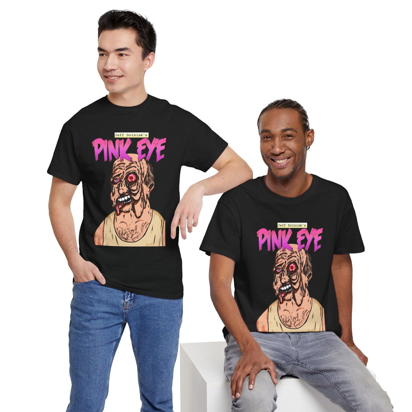 Pink Eye - Body Horror Illustration T-Shirt