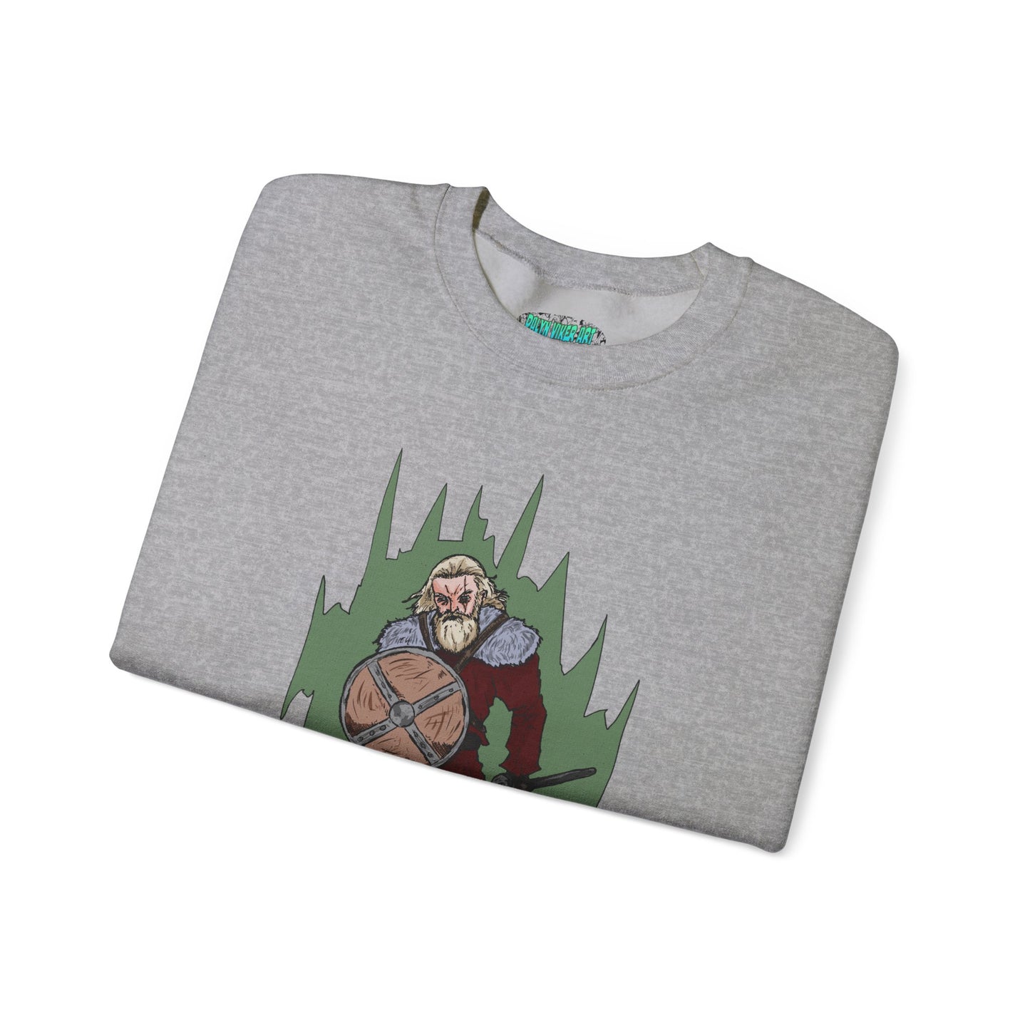 Viking Warrior Sweatshirt - Unisex Heavy Blend Crewneck