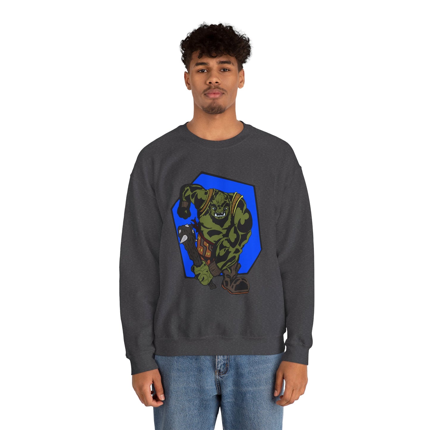 Rampaging Ogre Crewneck Sweatshirt for Marvel Fans