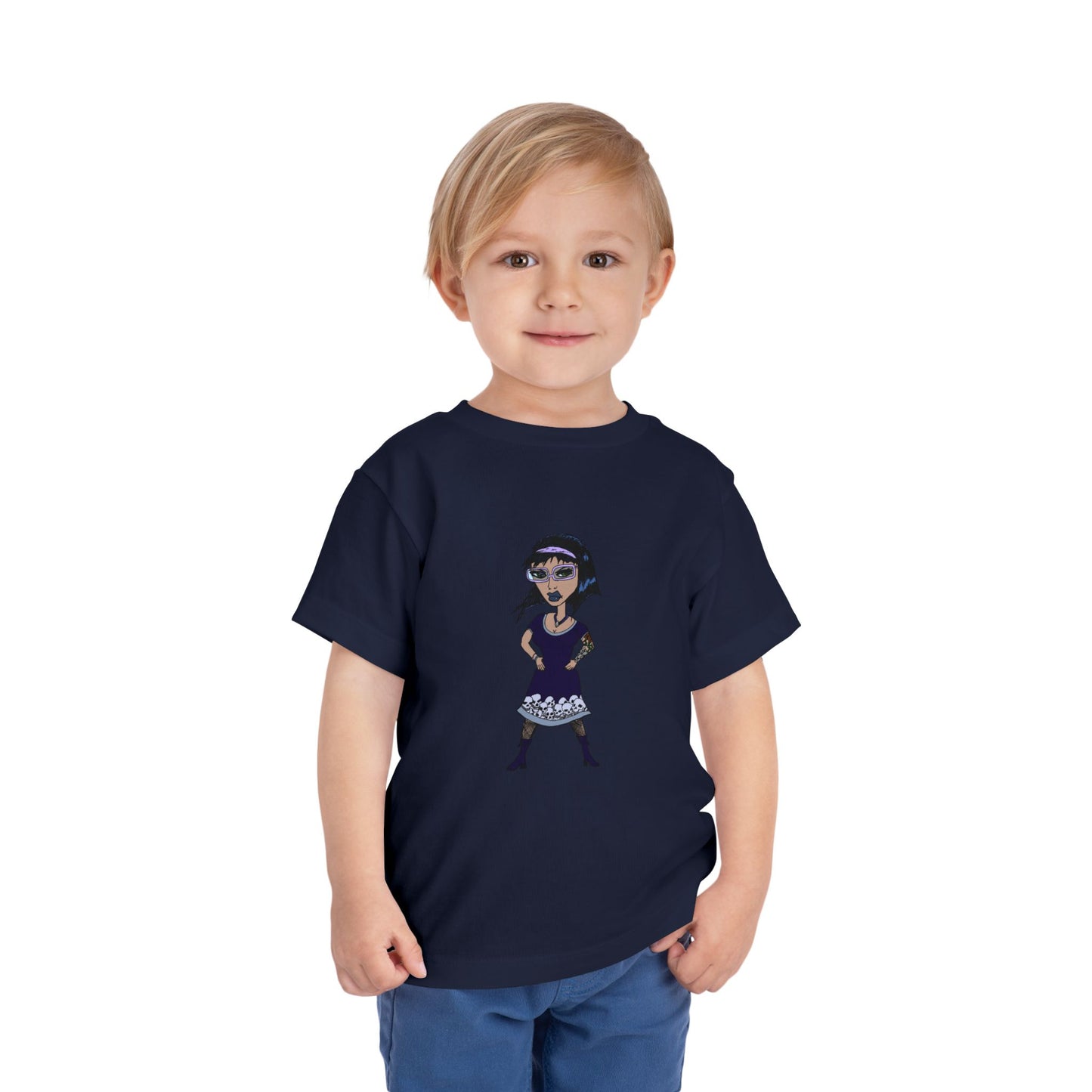 Goth Girl Toddler Tee