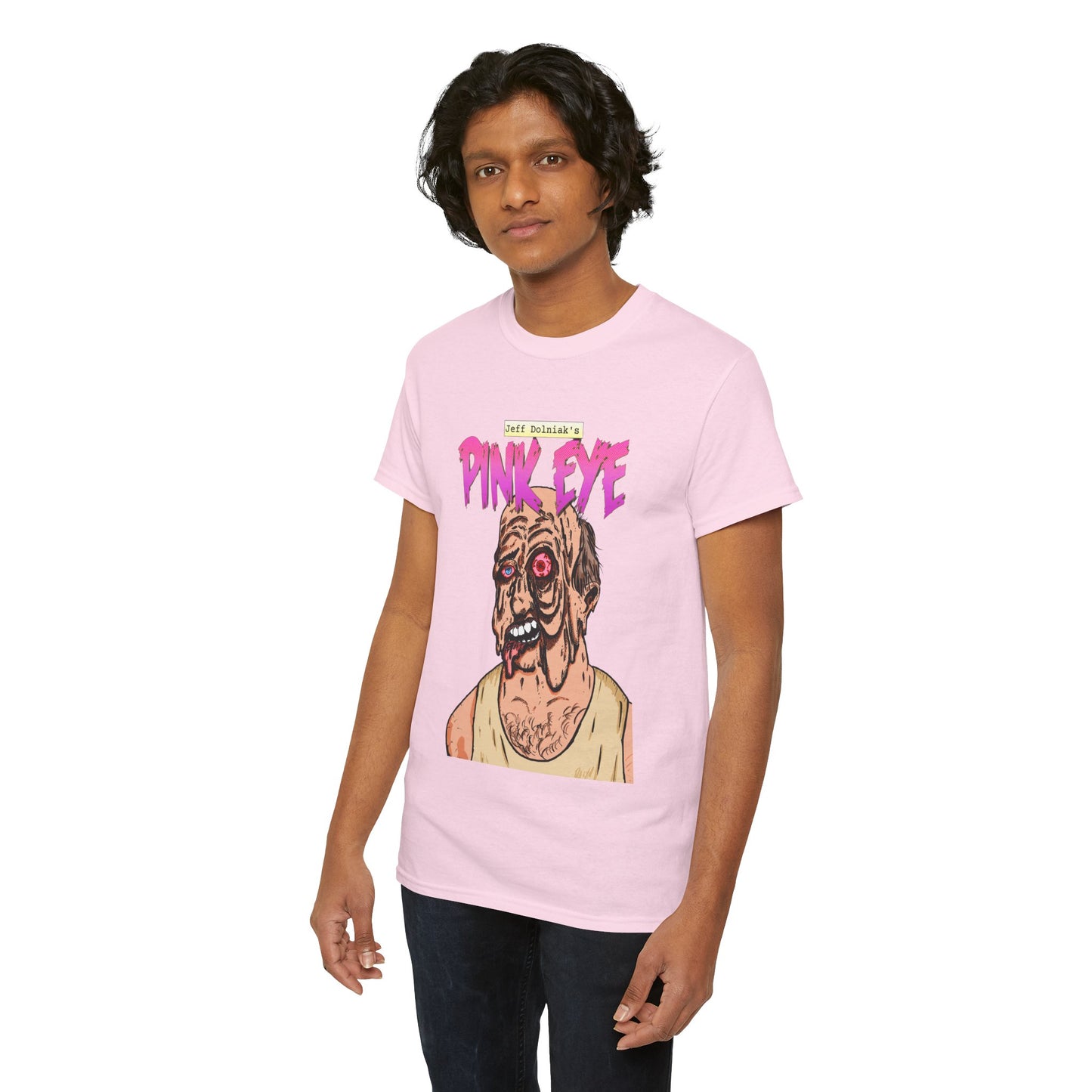 Pink Eye - Body Horror Illustration T-Shirt