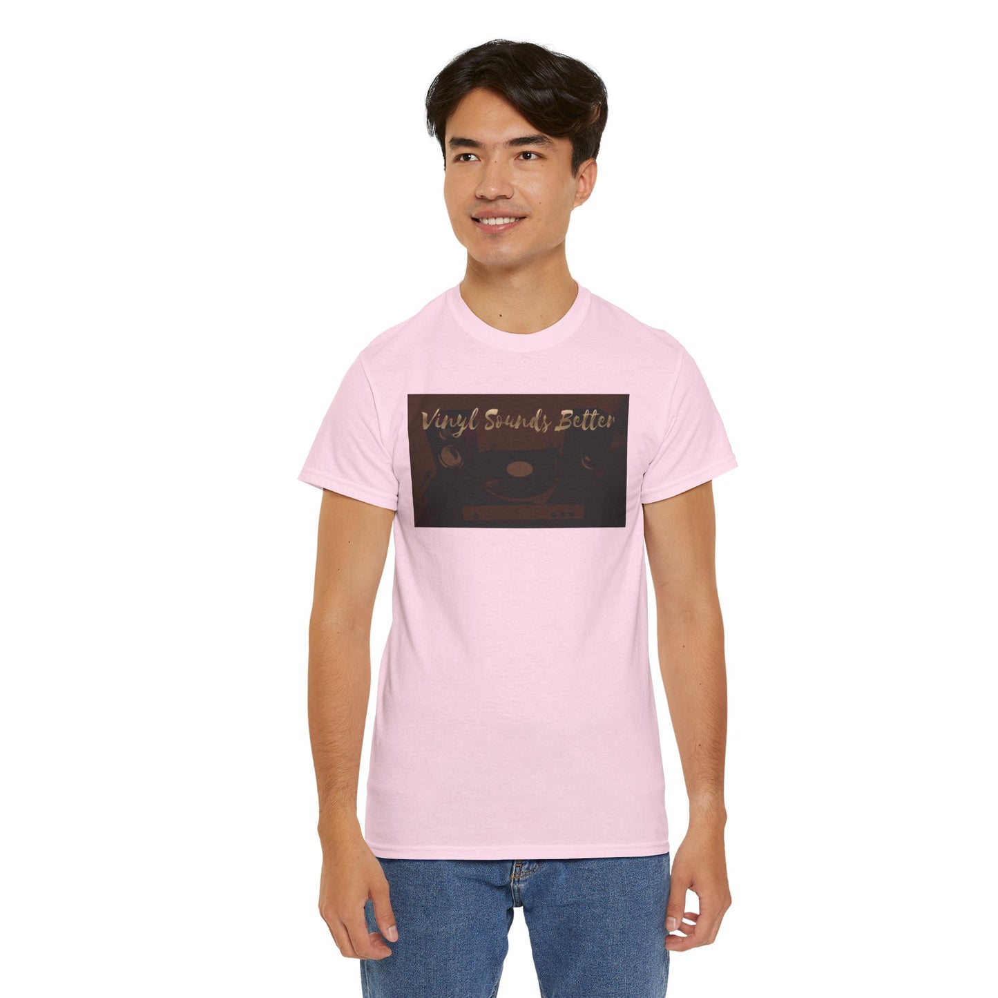 Vinyl Sounds Better T-Shirt — Retro Record Player Tee for Music Lovers