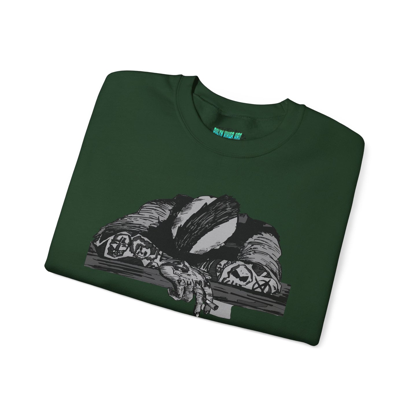 Punk and Done Graphic Crewneck Sweatshirt for Everyday Comfort