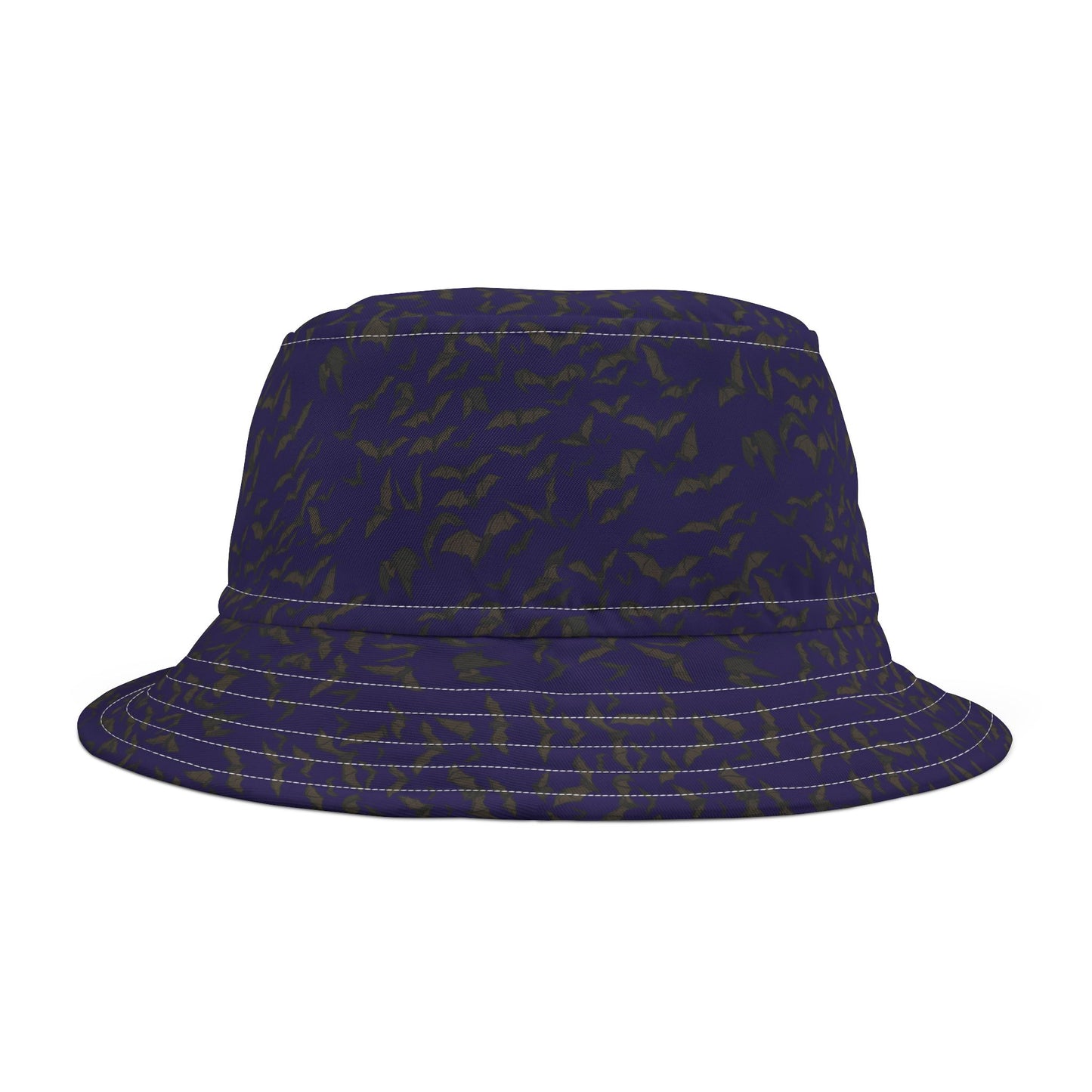 Nighttime Bats Bucket Hat, Trendy Sun Hat for Summer, Funky Outdoor Accessory, Perfect for Festivals, Travel and Beach Days