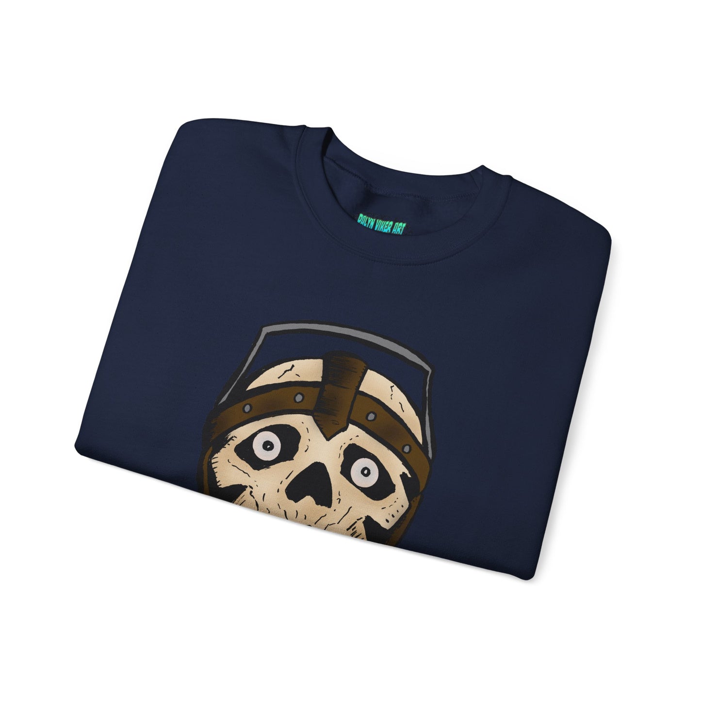 Screaming Skull Graphic Crewneck Sweatshirt - Unisex Heavy Blend™