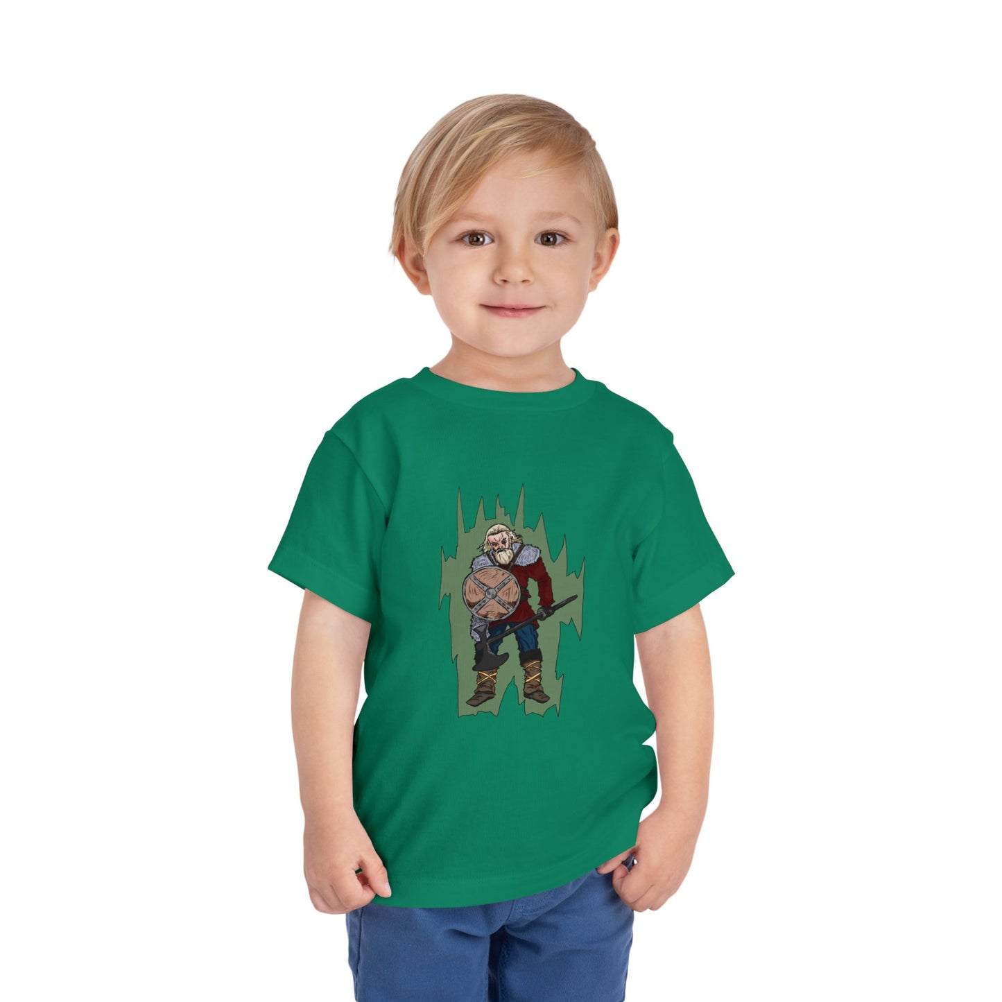 Toddler Tee — Viking Warrior Graphic Shirt