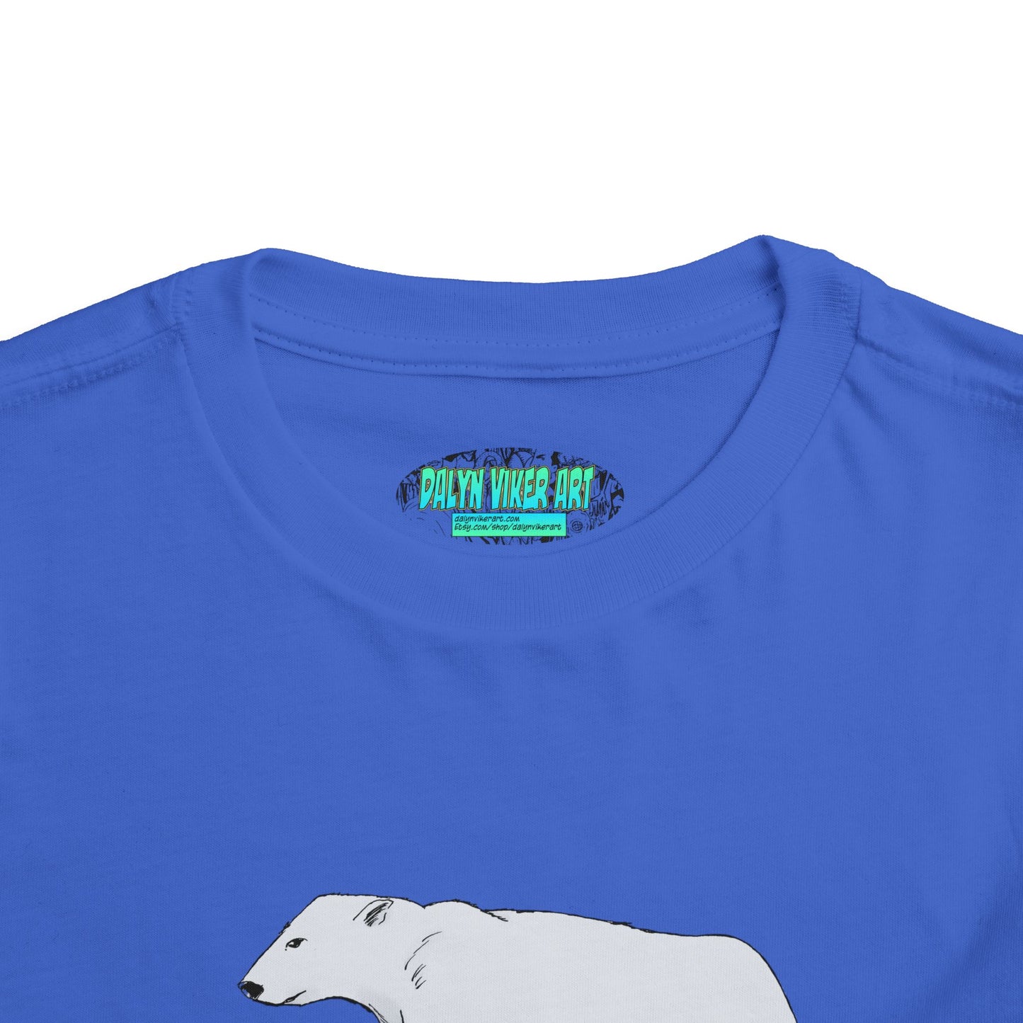 Polar Bear Toddler Tee — Cute Arctic Animal Shirt for Kids