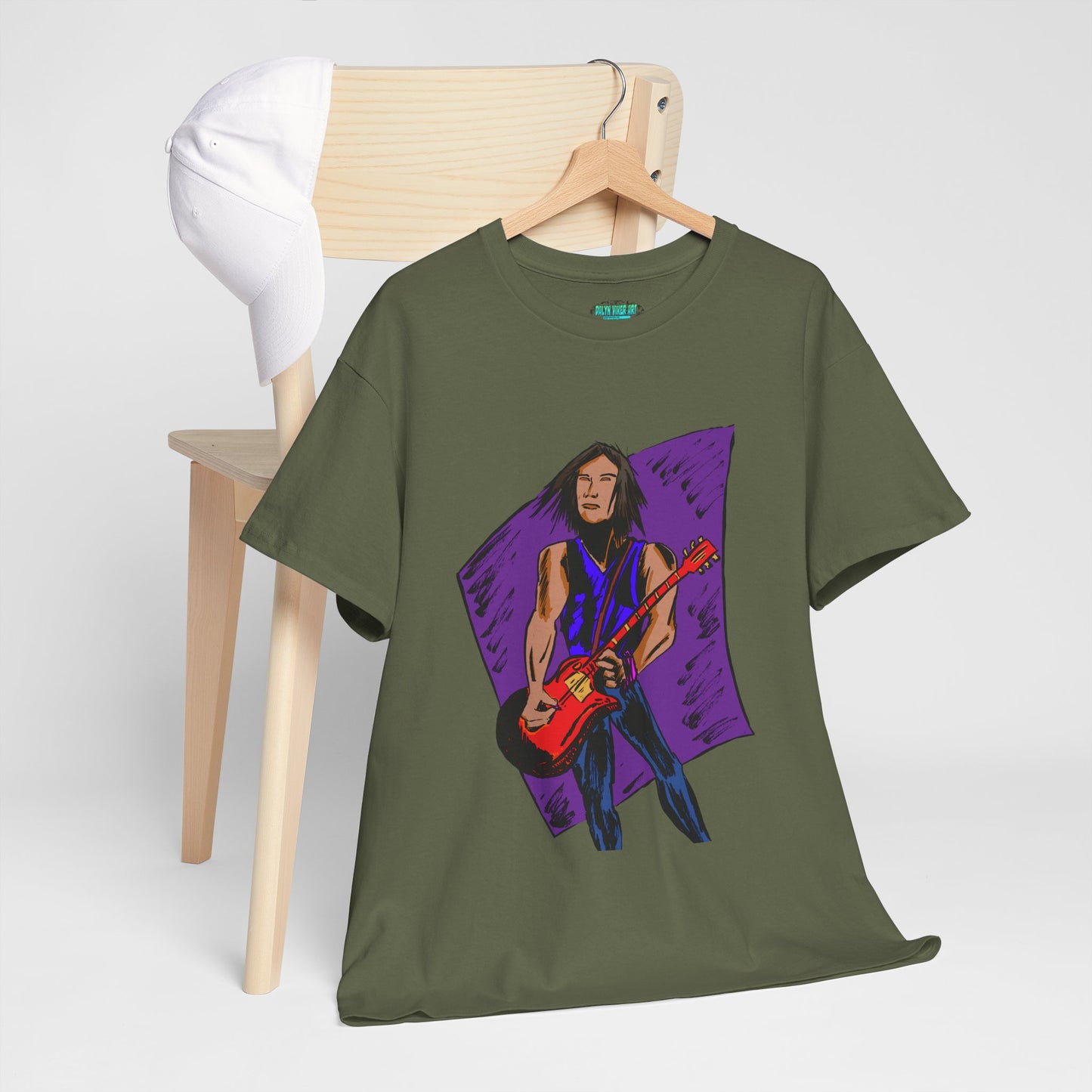 Rockstar Graphic Tee, Music Lover Shirt, Unisex Cotton T-Shirt, Gift for Musicians, Festival Outfit