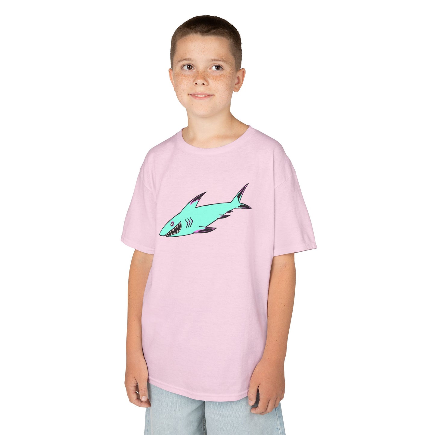 Cool Shark Kids Tee, Animal T-Shirt, Gifts for Boys, Summer Wear, Fun Graphic Tee, Birthday Gift