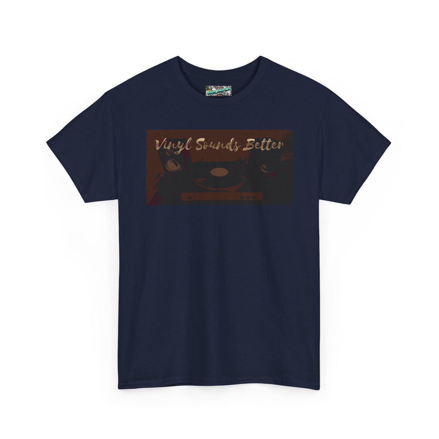 Vinyl Sounds Better T-Shirt — Retro Record Player Tee for Music Lovers
