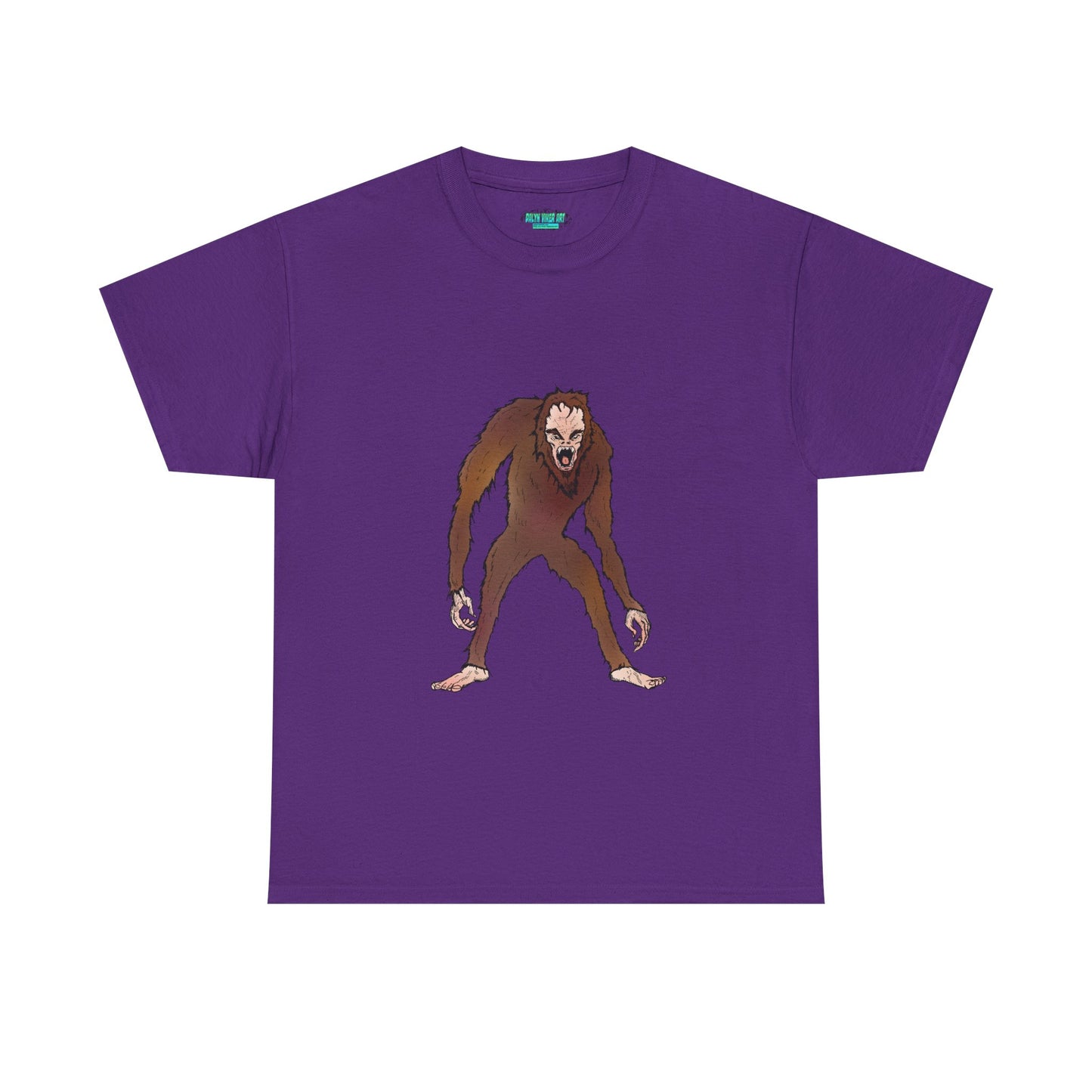 Bigfoot Sketch T‑Shirt — Retro Sasquatch Graphic Tee