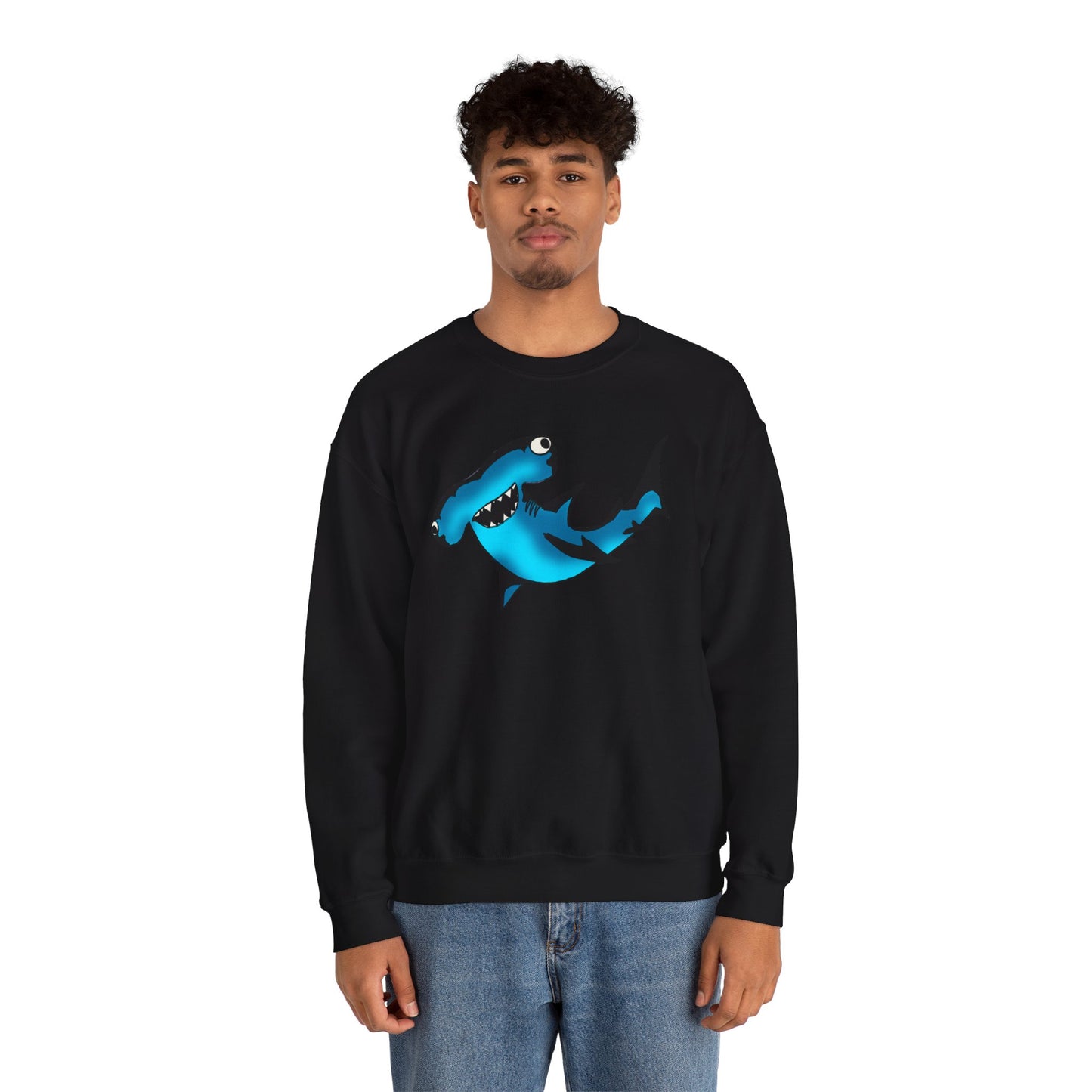 Harley Hammerhead Cute Shark Graphic Unisex Sweatshirt