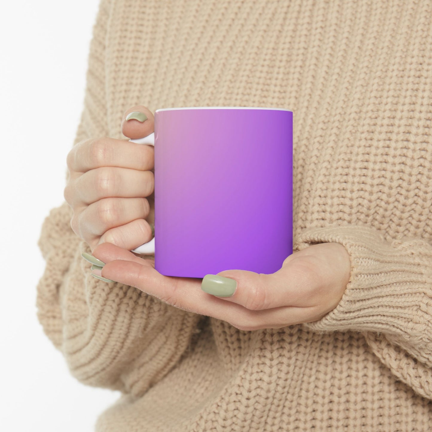Purple Skull Rose Ceramic Mug — Gothic Floral Coffee Cup (11oz, 15oz)