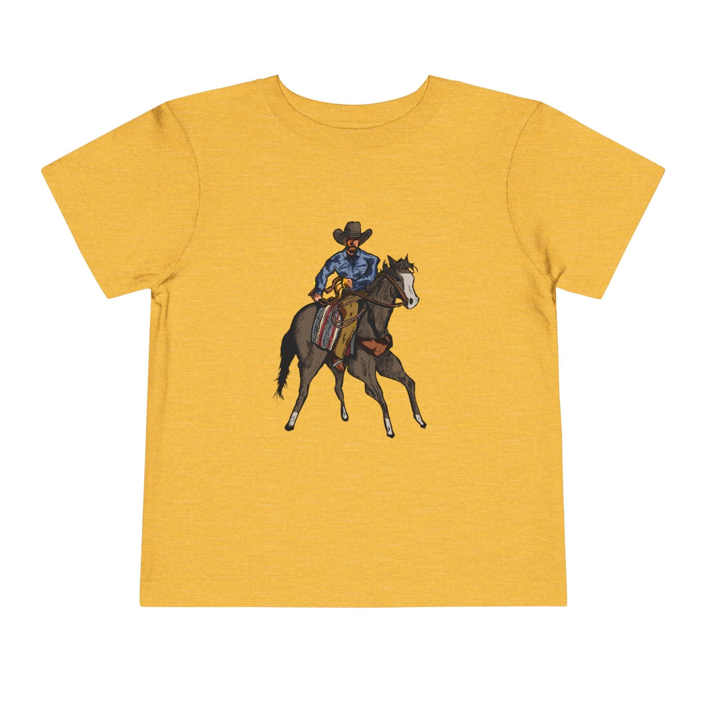 Cowboy on Horse Toddler Tee