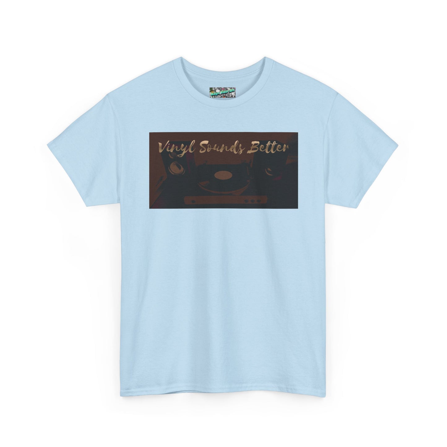Vinyl Sounds Better T-Shirt — Retro Record Player Tee for Music Lovers