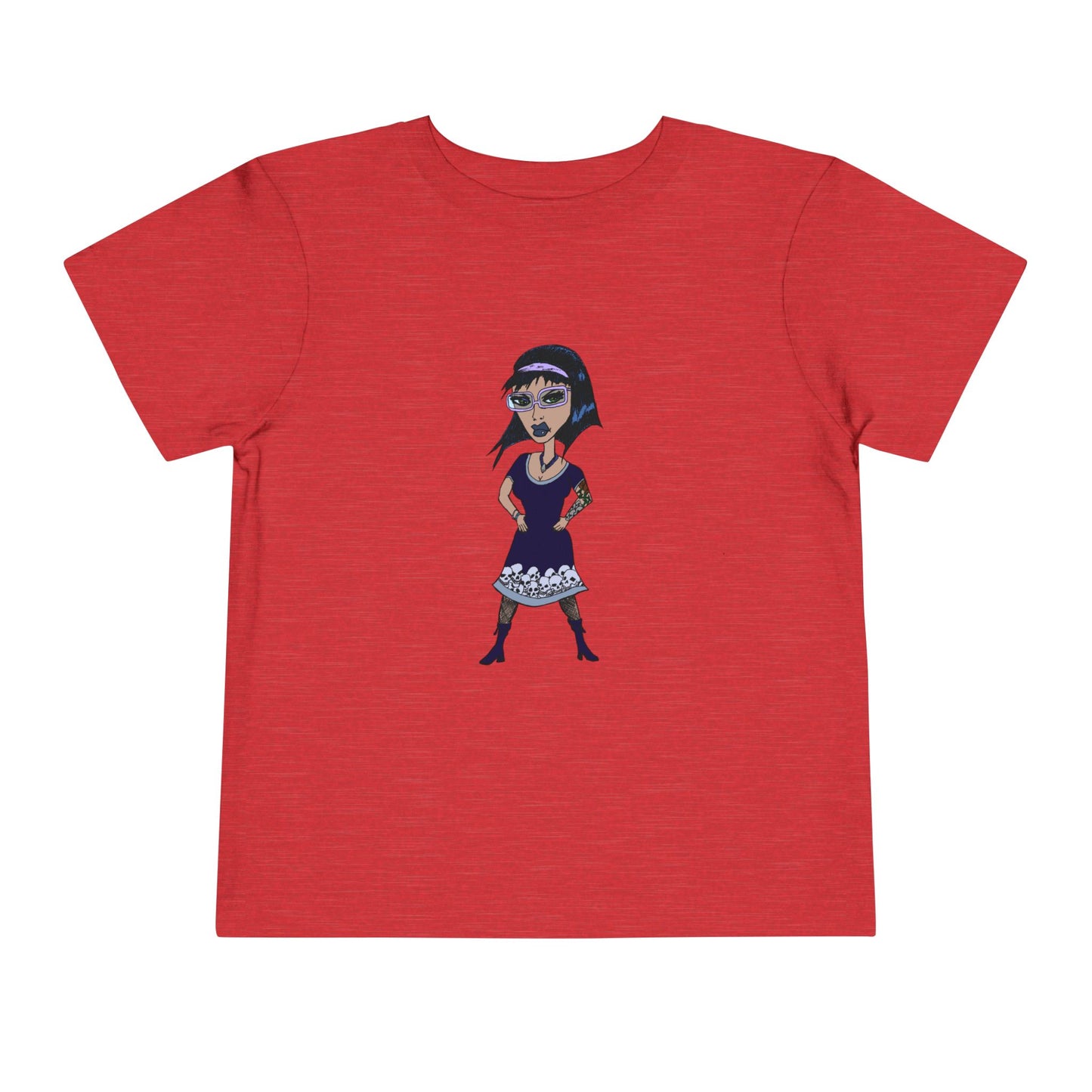 Goth Girl Toddler Tee