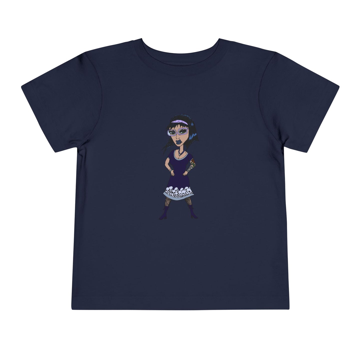 Goth Girl Toddler Tee