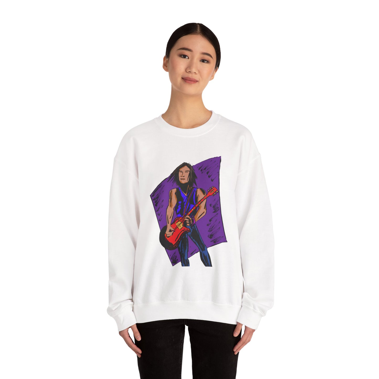 Rock Star Vintage Crewneck Sweatshirt