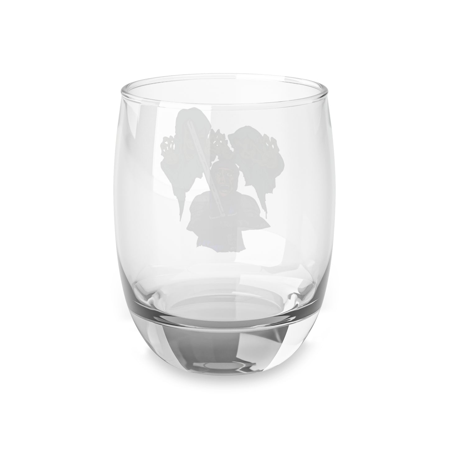Funny Whiskey Glass - Gaming Theme with Knight Fright Design
