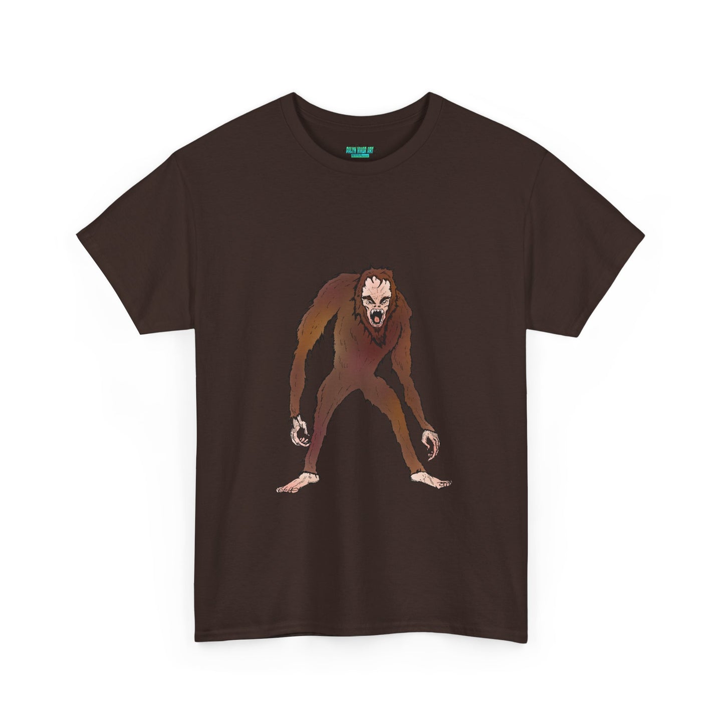 Bigfoot Sketch T‑Shirt — Retro Sasquatch Graphic Tee