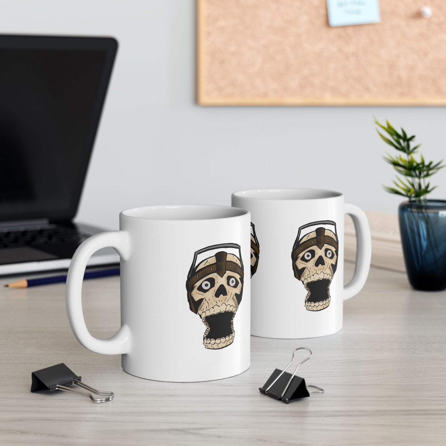 Screaming Skull Mug