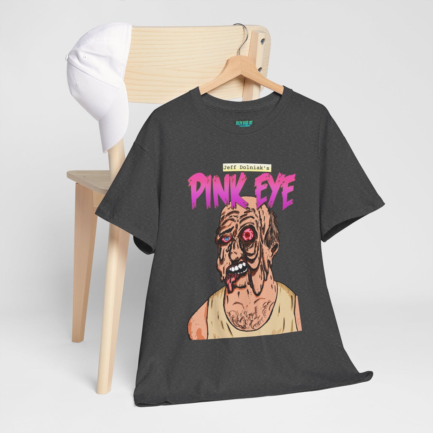 Pink Eye - Body Horror Illustration T-Shirt