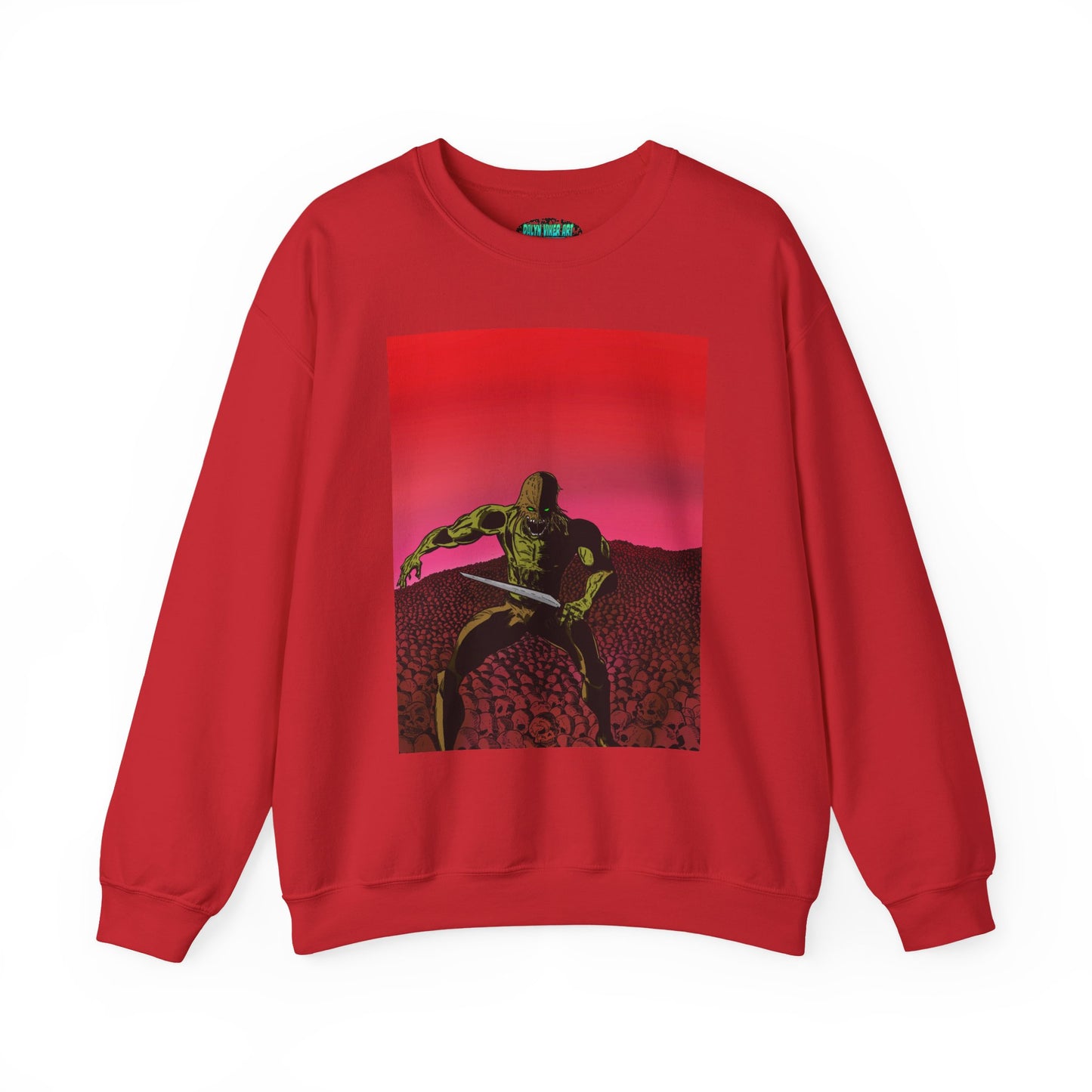 Retro Skull Master Graphic Unisex Crewneck Sweatshirt