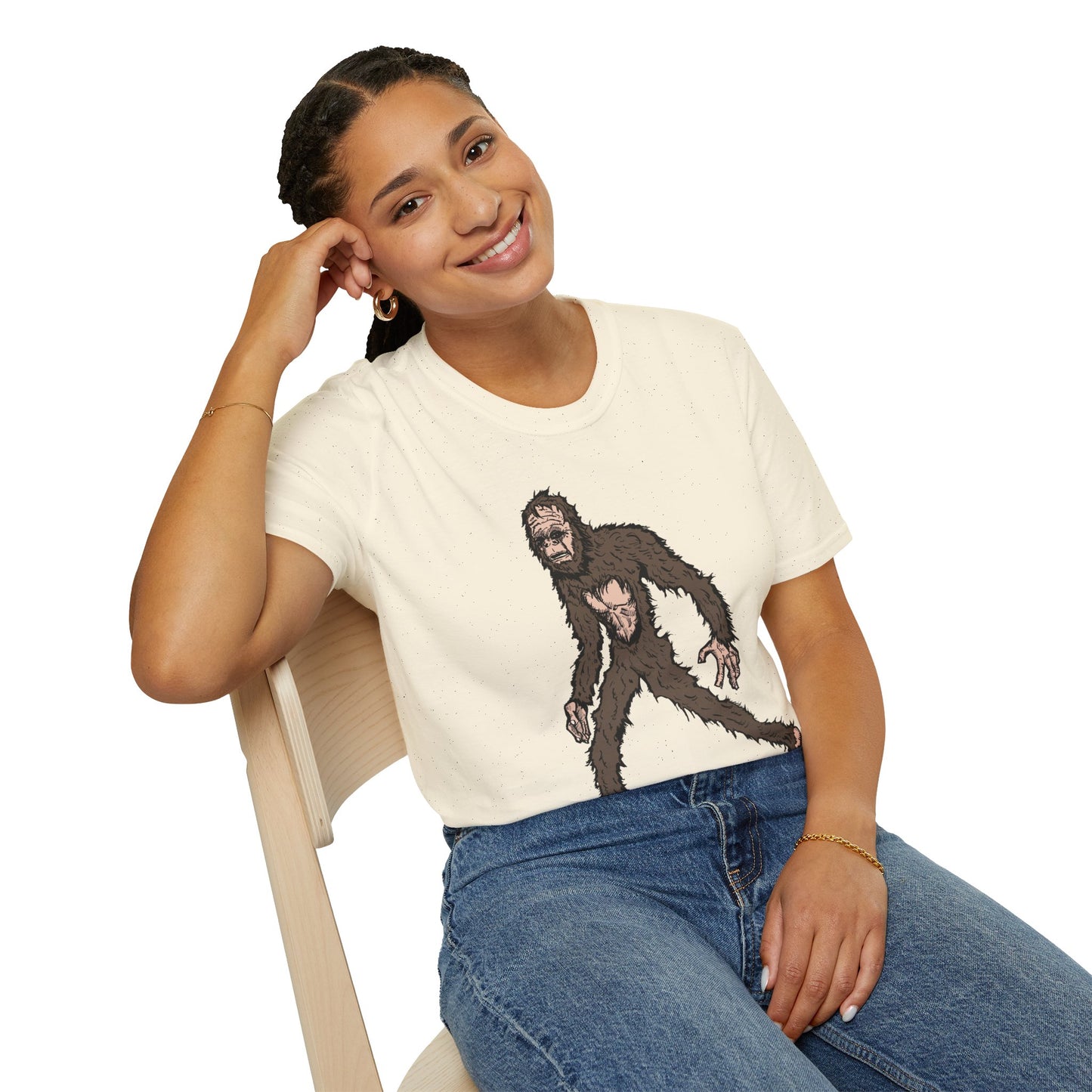 Bigfoot Stroll Unisex Softstyle T-Shirt